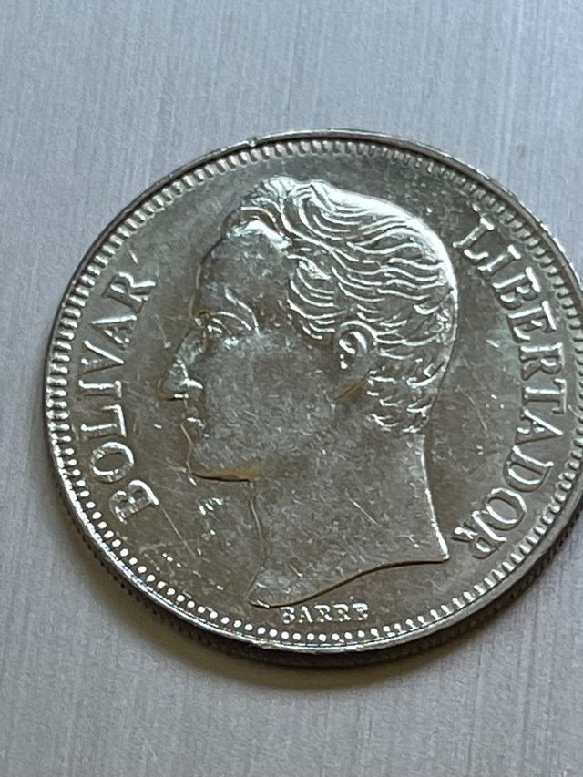 1 bolivar 1990 Venezuela