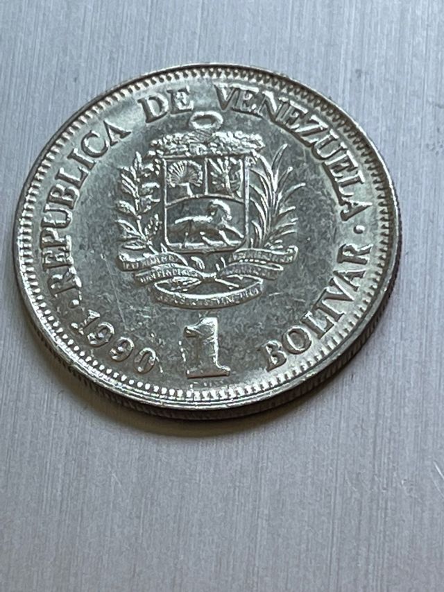 1 bolivar 1990 Venezuela
