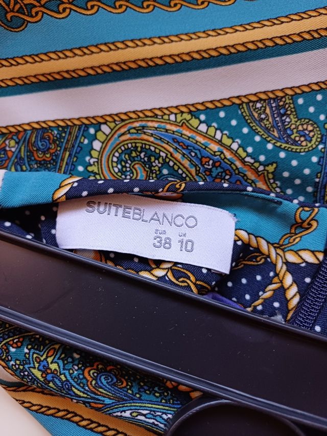 Falda pareo estampado pañuelo