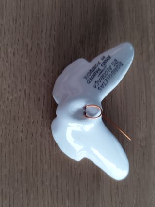 Borboletas de Alcobaça em cerâmica (branca)