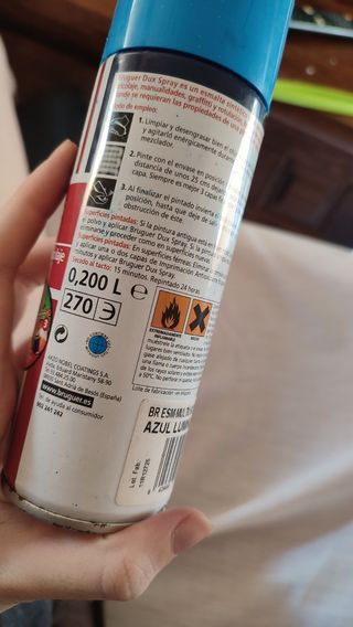 Sprays Bruguer Azul y Rojo