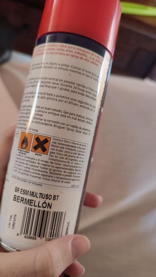 Sprays Bruguer Azul y Rojo