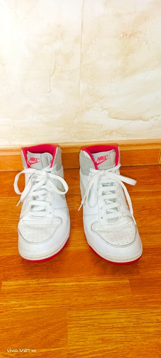 Zapatillas Nike Pink Leather Athletics 