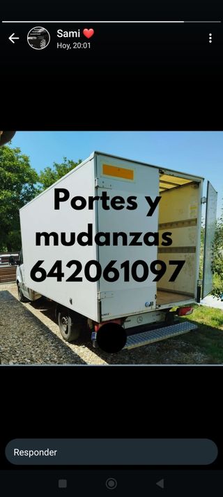 Portes y mudanzas