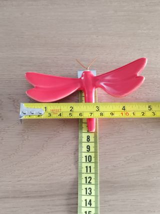 Libelinhas de cerâmica (vermelha)