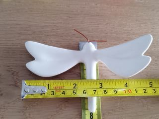 Libelinhas de cerâmica (branca)