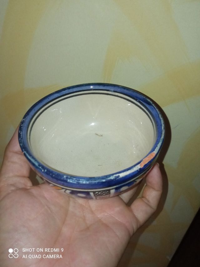 bowls Marroquíes cinco unidades.