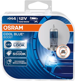 H4 COOL BLUE BOOST OSRAM