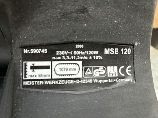 SIERRA DE CINTA MEISTER MSB 120