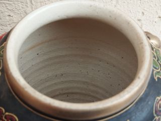 Antica coppia vasi porcellana giapponese Satsuma