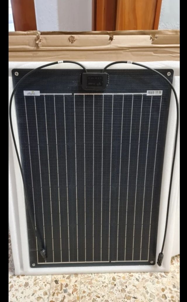 Panel solar flexibles