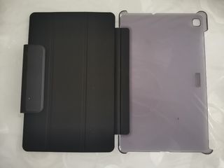 Cover trasparente e nera per Samsung Galaxy Tab S6