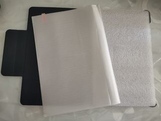 Cover trasparente e nera per Samsung Galaxy Tab S6