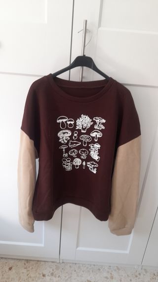 Sudadera de setas
