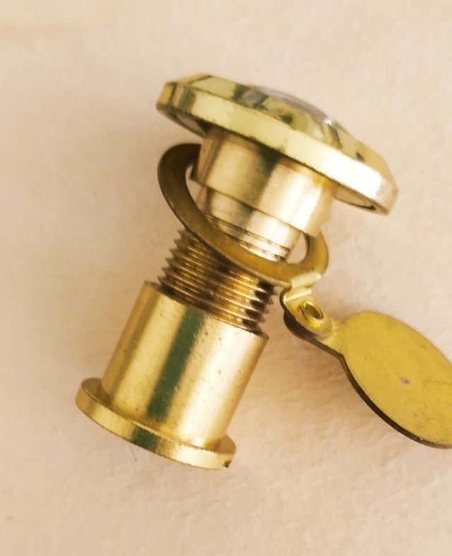 Mirilla puerta bronce/latón