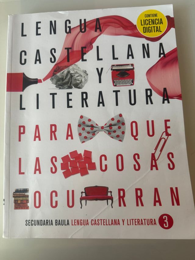 Llibre Llengua Castellana i Literatura 3r ESO