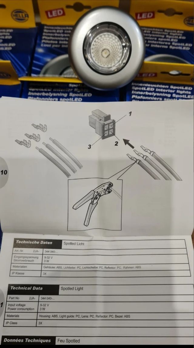 Lamparas para autocaravana caravana camper