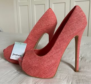 Zapato Tacòn Plataforma Stradivarius Talla 36