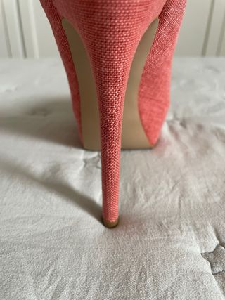 Zapato Tacòn Plataforma Stradivarius Talla 36