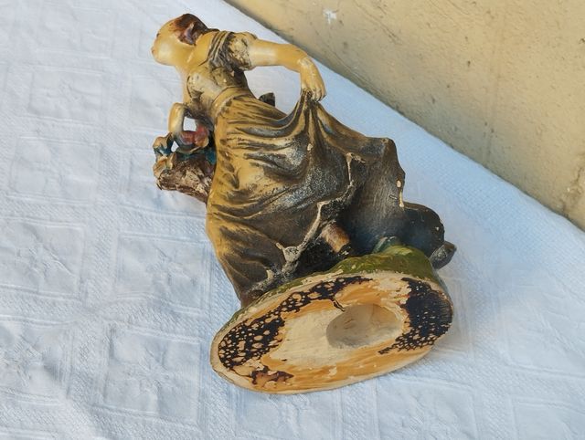 Antica figura femminile terracotta Carlo Mollica