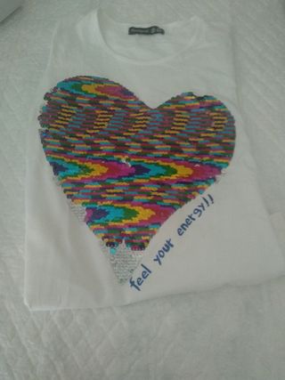 Camiseta desigual