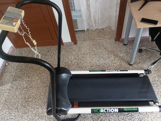Cinta de andar manual plegable 