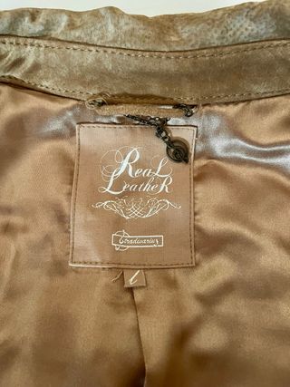 Chaqueta de piel