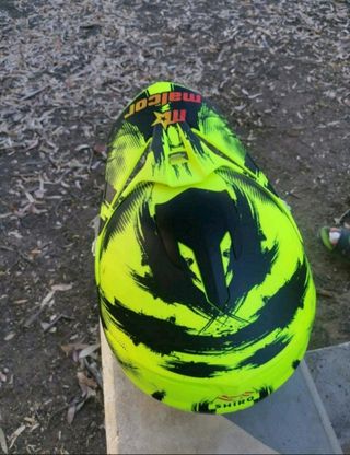 Casco motocross + guantes de regalo