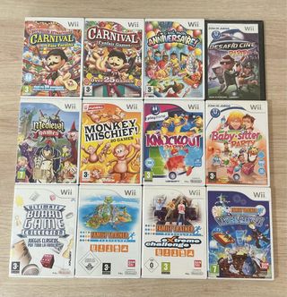 12 Juegos Minijuegos Wii y WiiU