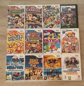12 Juegos Minijuegos Wii y WiiU