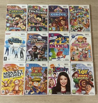 12 Juegos Party Wii y WiiU