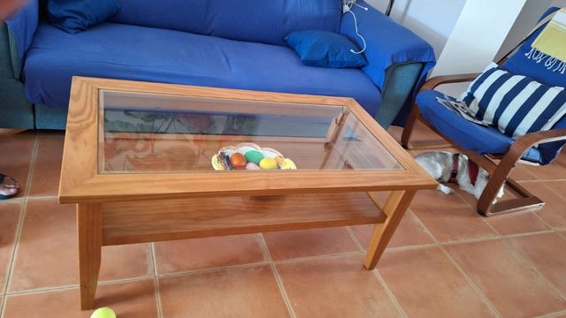 Mesa baja de salón 