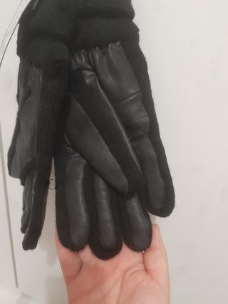 Guantes de piel de hombre