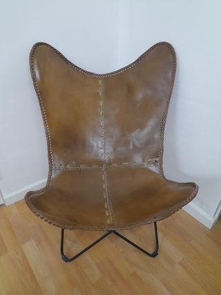 Silla de piel