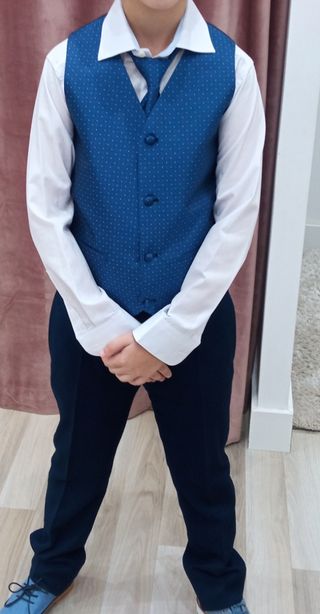 Traje comunión Azul
