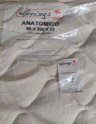 Colchón de muelles Italiano Nuevo