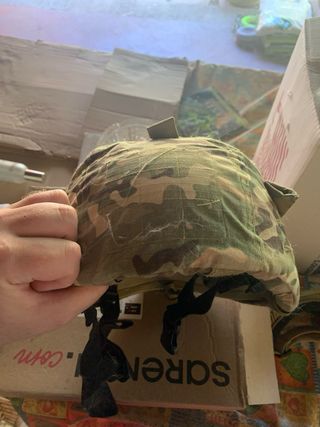 Elmetto softair+ occhiali protetivi