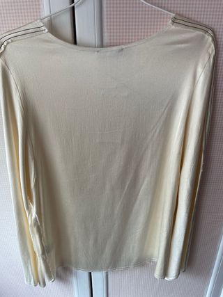 Top satinado pespumtes