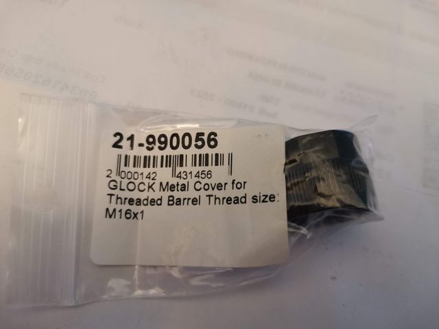 Ghiera Coprifiletto Glock FTO (Filettatura M16X1)