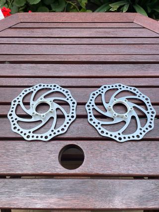 2 discos de freno 160mm 48mm