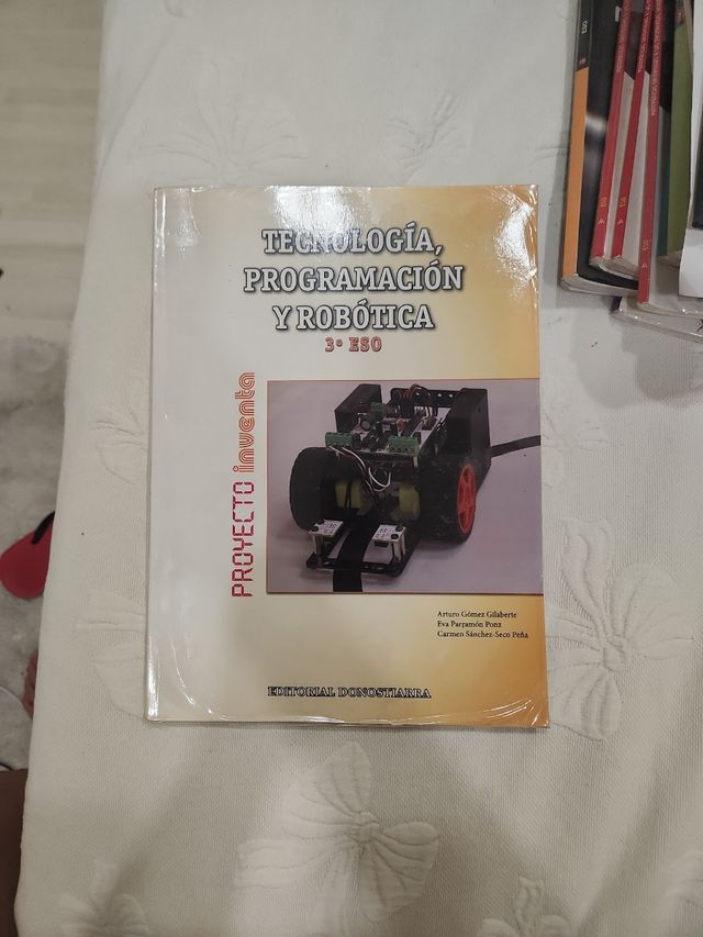 Libros 3 Eso. Tecnología, programación y robótica 