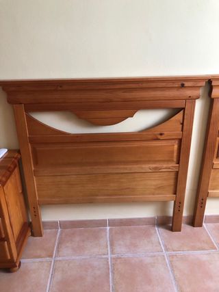 OFERTA Cabezales cama madera