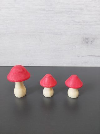 3 Setas de madera arcoíris Montessori NUEVAS