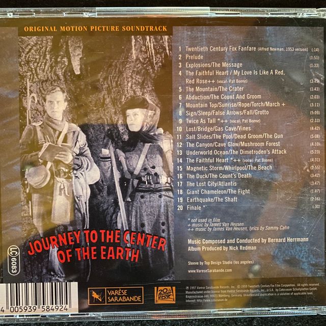 Journey to the Center of the Eart, Bernard Herrman