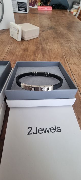 Braccialetti acciaio silicone e cristalli