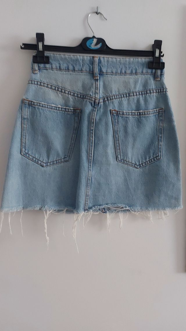 Falda corta vaquera XS