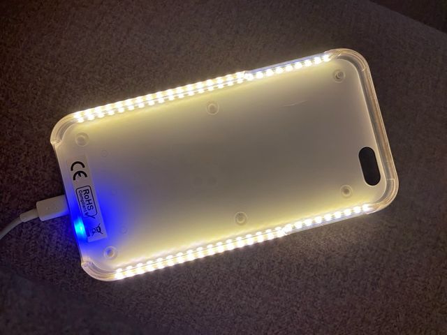 FUNDA CON LUZ IPHONE 6s PLUS