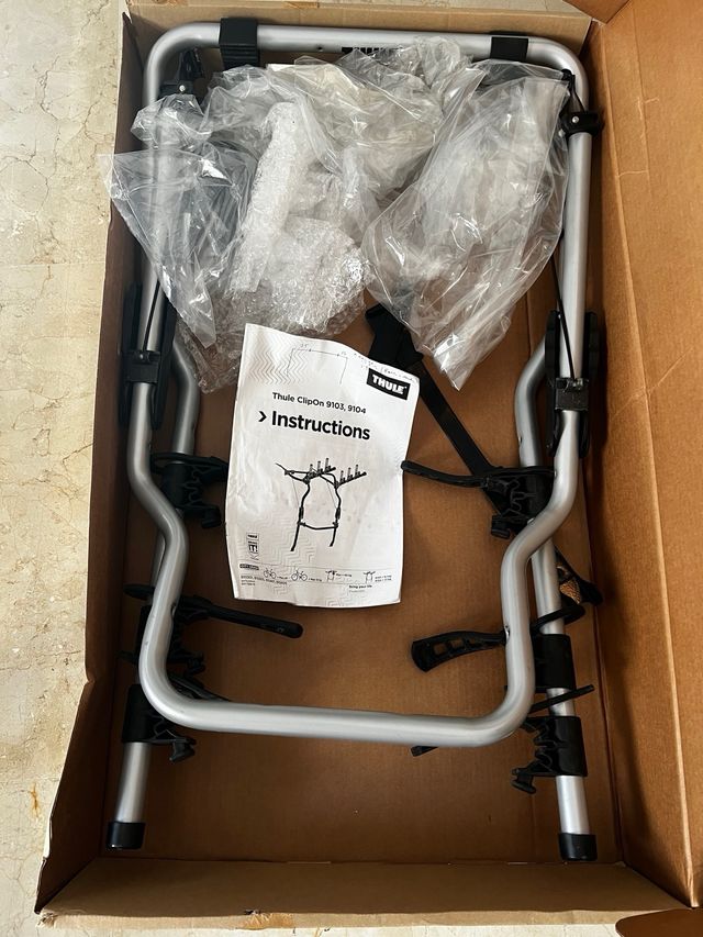 Portabicicletas coche