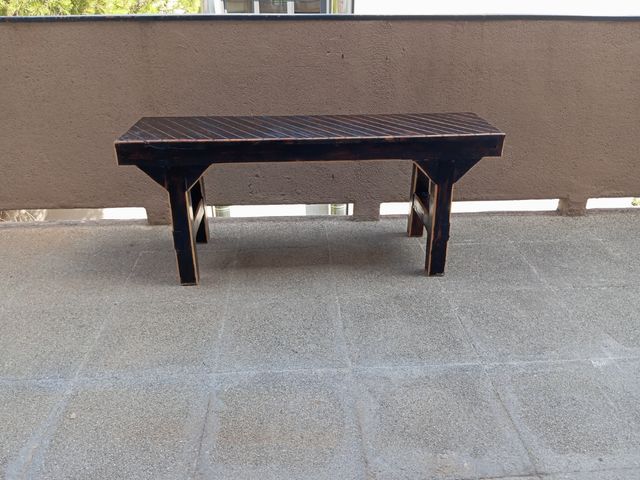 Banco rustico artesanal