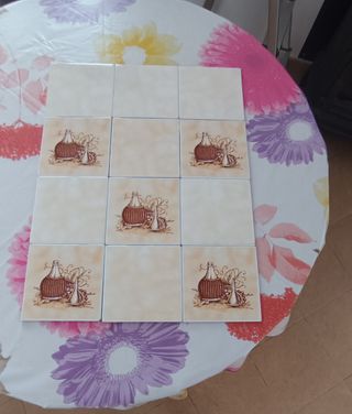 Azulejos antiguos , 12 unidades